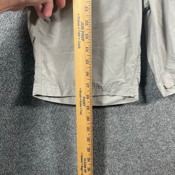 Howler Bros Horizon Hybrid Shorts Men's 28 Gray Zip Drawstring Casual Trail - Picture 7 of 14